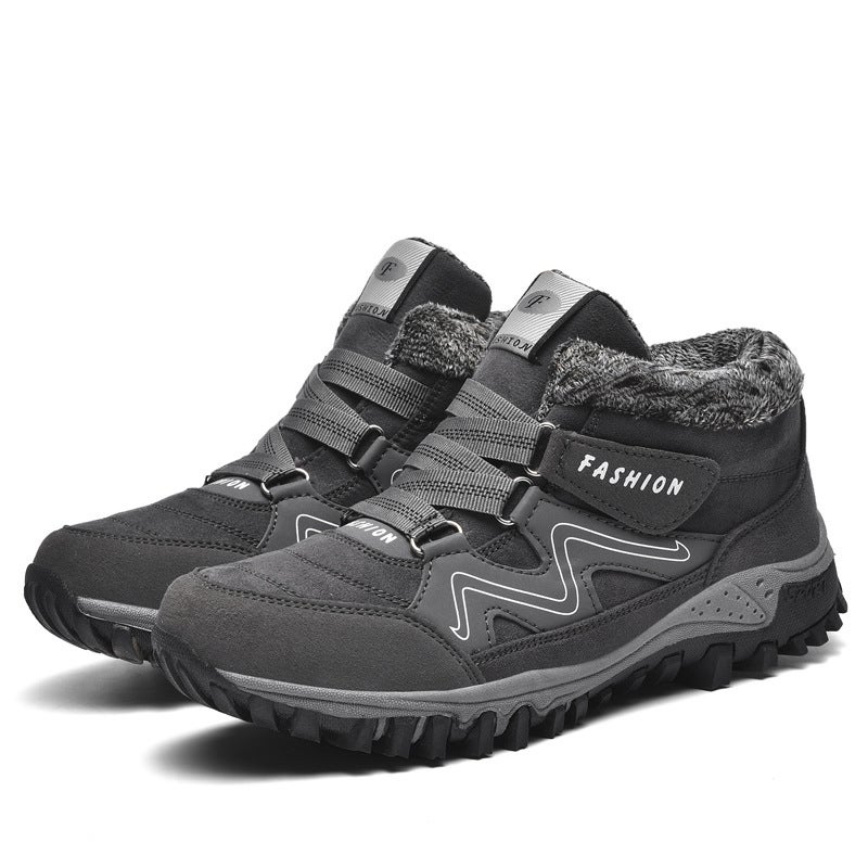 New Manufacturers Couples Leisure Snow Warm Light Comfortable Cotton Shoes - Image 3