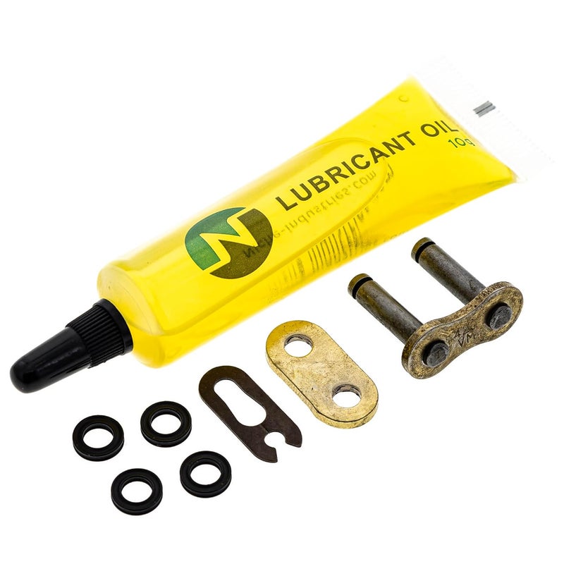 NICHE Gold 428 X-Ring Chain 130 Links with Connecting Master Link - Image 3