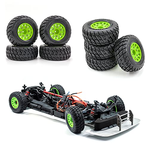 GoolRC RC Car Tires 4pcs Replacements for 12MM 14MM 17MM ARRMA Replacmenet for TRX HSP Tamiya HPI OffRoad Vehicle Short Truck RC Car Wheels RC Car Tires B - Image 5