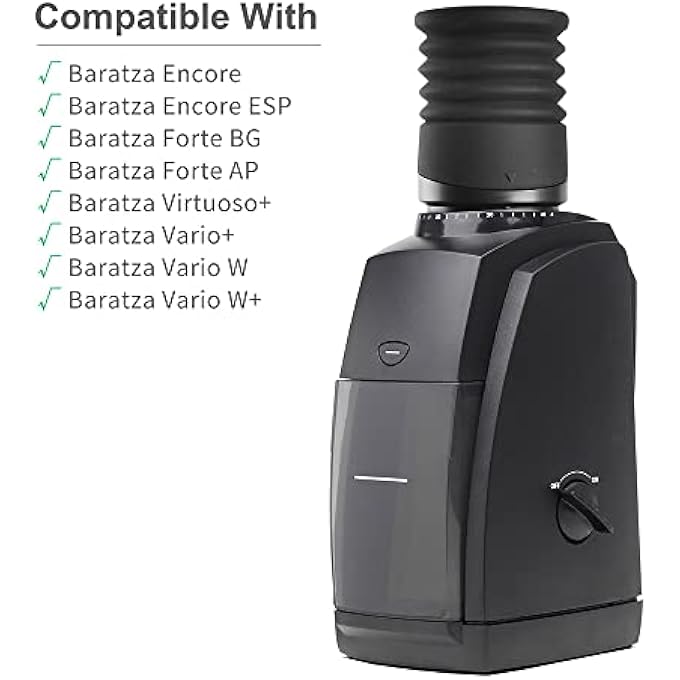 كافيهماسي قادوس سيليكون بجرعة واحدة، سيليكون بيلو أدوات تنظيف مطحنة القهوة، منفاخ هواء 2 في 1، متوافق مع مطحنة القهوة Baratza Encore - Image 2