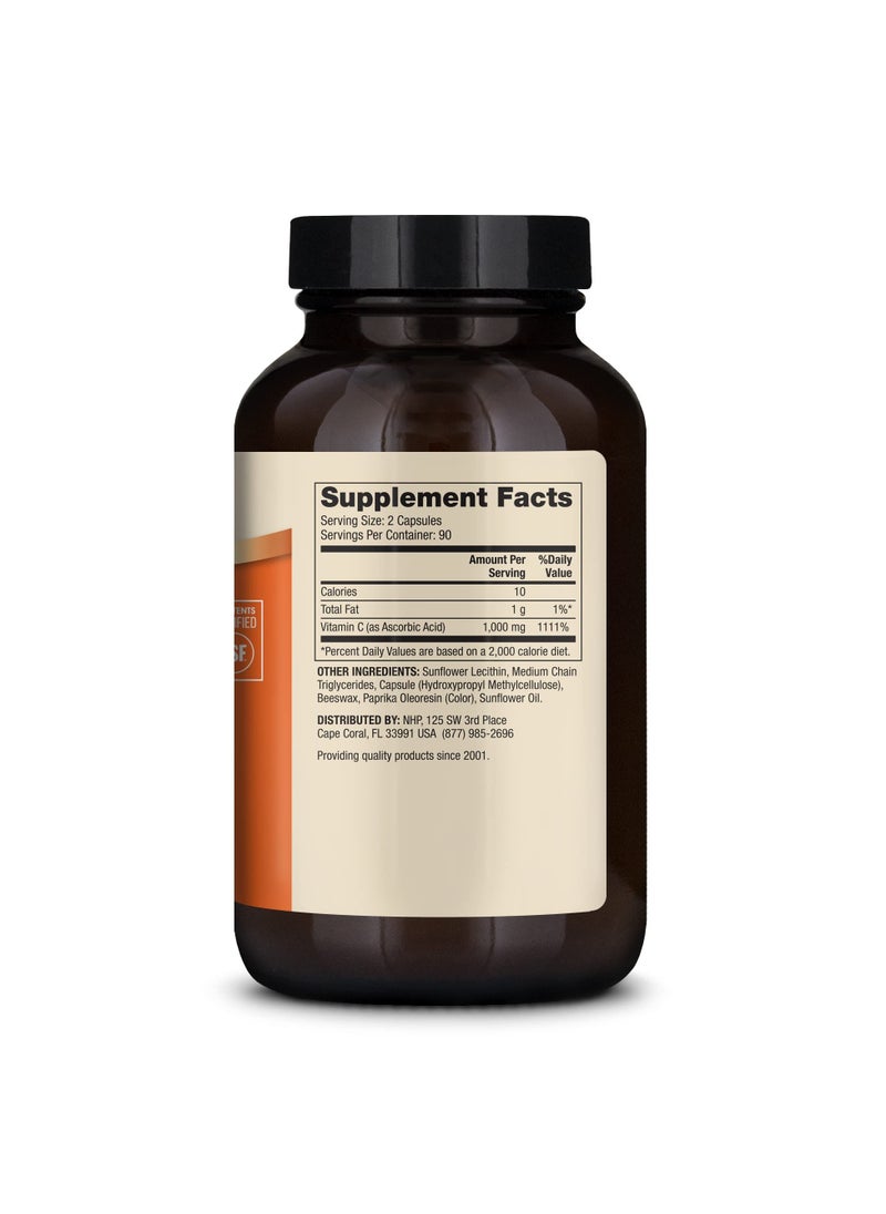 Dr. Mercola Liposomal vitamin c 1,000 mg per serving, 180 capsules dietary supplement  - Image 2