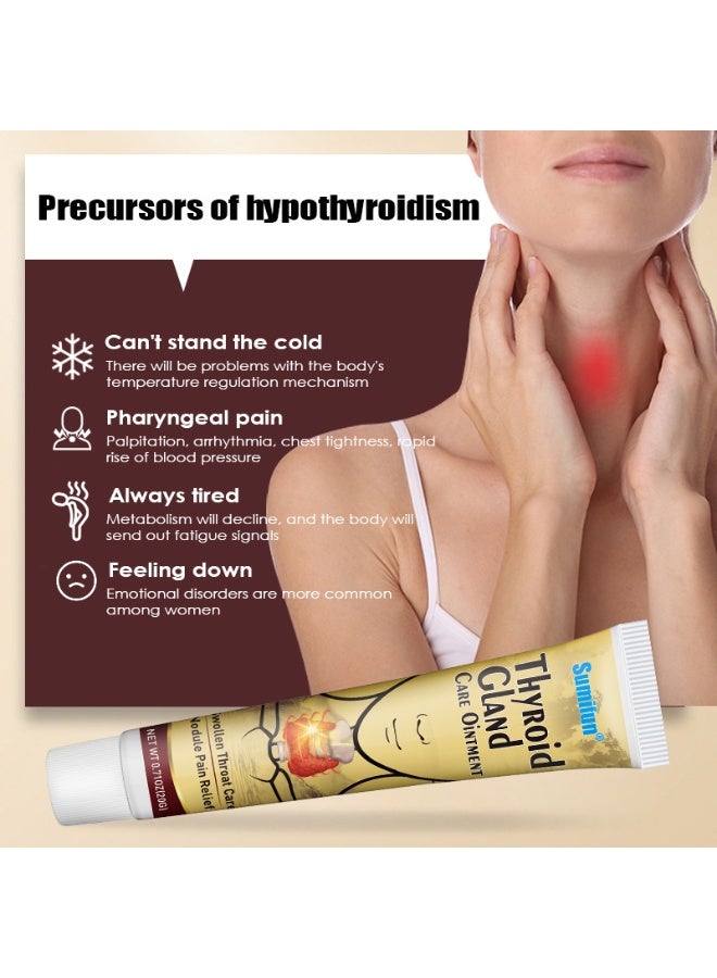 Sumifun Thyroid Gland Care Onitmen,Reduces Neck Swelling and Lymph Node Relief  - Image 3