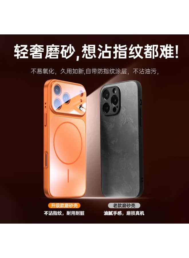 Zhilangni Full Lens Coverage Apple Iphone 17 Pro Case Magsafe Magnetic Matte Slim Shockproof Fashionable Uni New Model