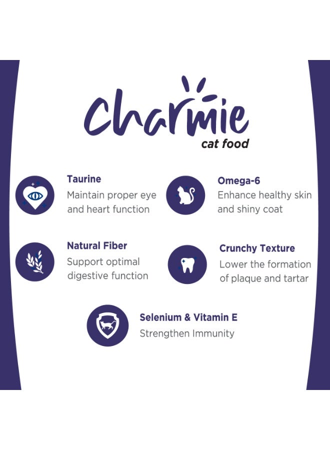 Charmie Dry Cat Food Chicken Flavor 10 kg - Image 2