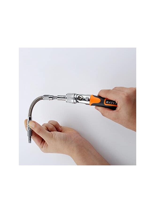 38 in 1 Combination Ratchet Wrench Set Easy to Carry, Sturdy Precision Screwdriver Set with Case, All-in-One Multi-Function Hardware Tool Kit Box