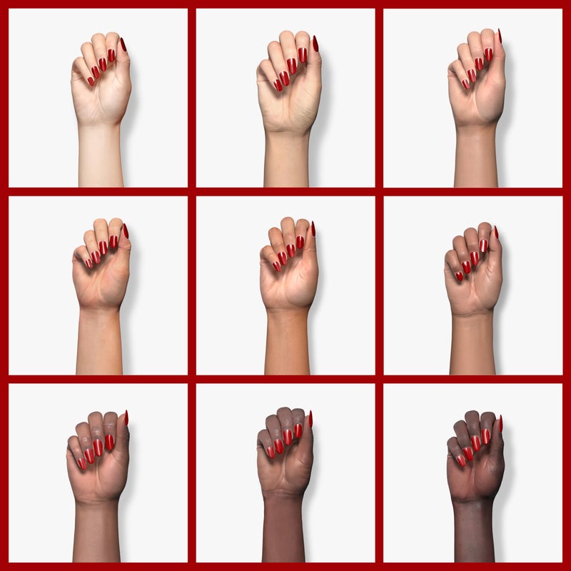Double Rhythm 15ML Gel Nail Polish Pure Sheer Same Color Same Bottle Soak Off Gel Polish Art Manicure Salon DIY at Home for Women (Brick Red-A1091) - Image 4