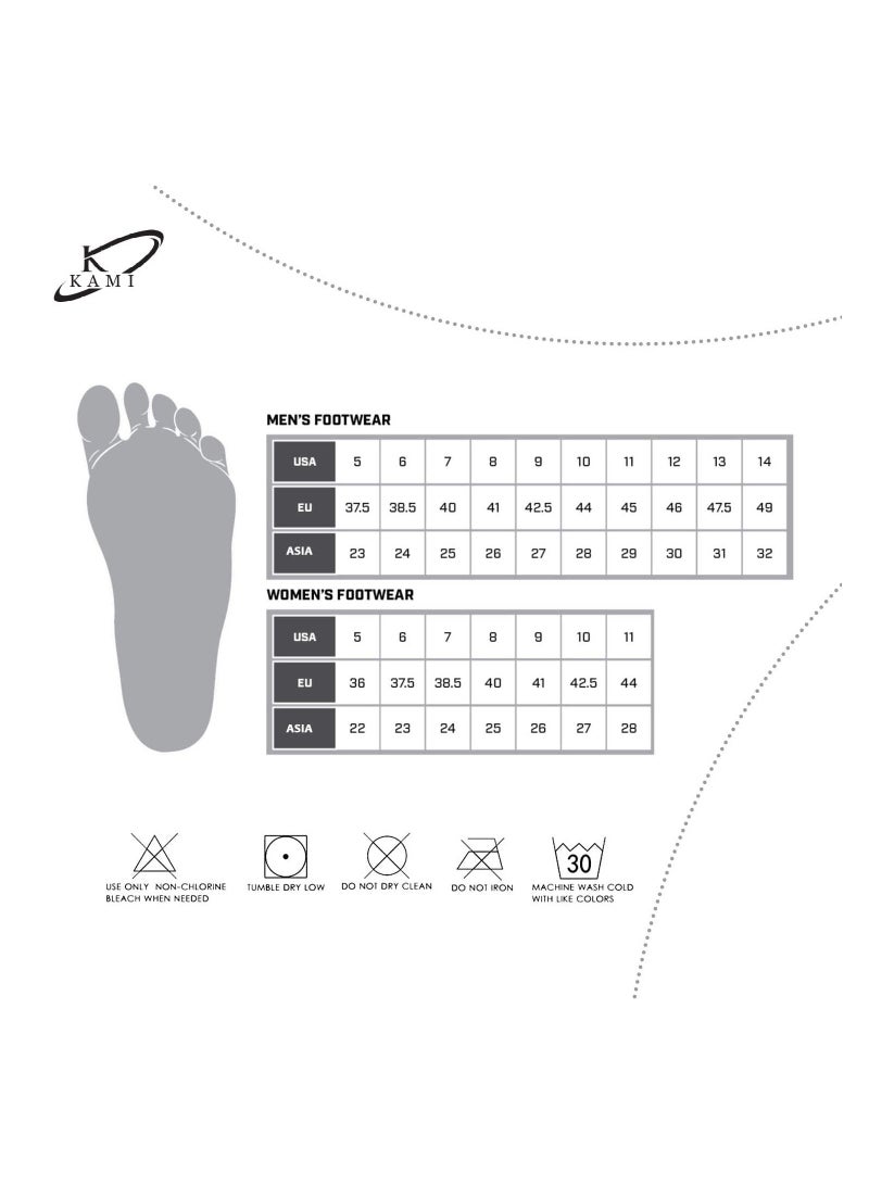 كامي جوارب رجالية من K KAMI مصنوعة من خشب الخيزران مع إصبع صحي ومضادة للبكتيريا والرائحة ، أحذية رسمية غير رسمية لمقدمة أصابع القدم ، مقاس 39-47 (أسود 5، 4) - Image 5