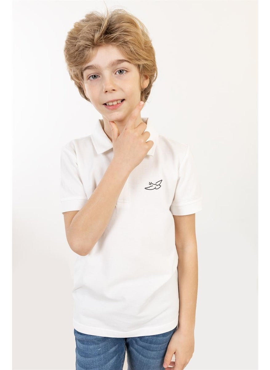 Boy's Polo Neck T-Shirt - pzsku/Z534CE18B025B6F143145Z/45/_/1726653574/fcf80716-4cac-4fd6-bb7b-e9b844fe50de