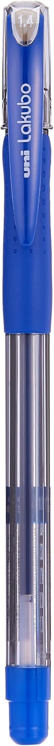 Uniball uni-ball Lakubo Ballpoint Pen - 1.4 mm - Blue Pack of 12 - Image 2