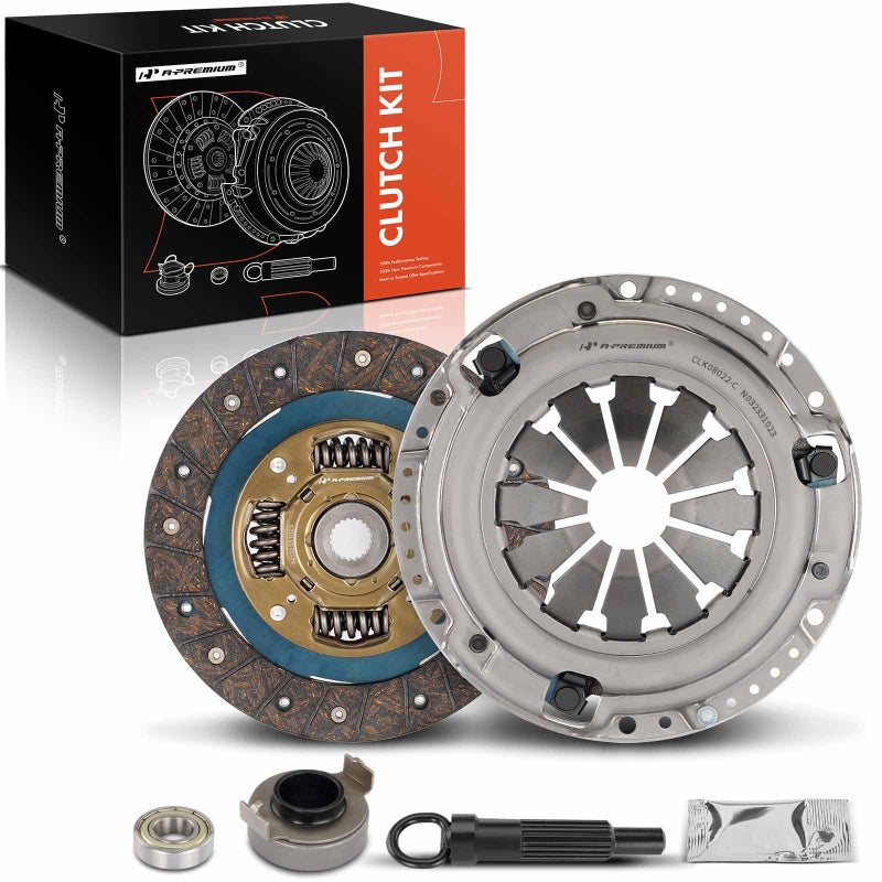 A-Premium APremium Transmission Clutch Kit Set Compatible with Honda Civic 19922005 Civic del Sol 19931995 15L 16L 17L Replace 22300P2E003 621302177