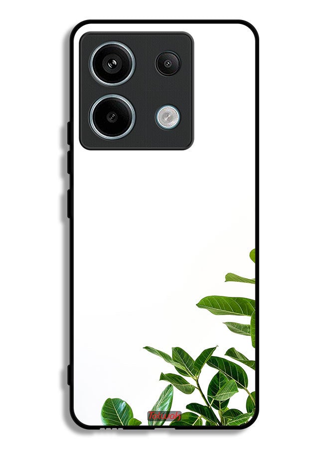 Tolwak Xiaomi Redmi Note 13 Pro Protective Case Cover Josh Calabrese Leaves - Image 1