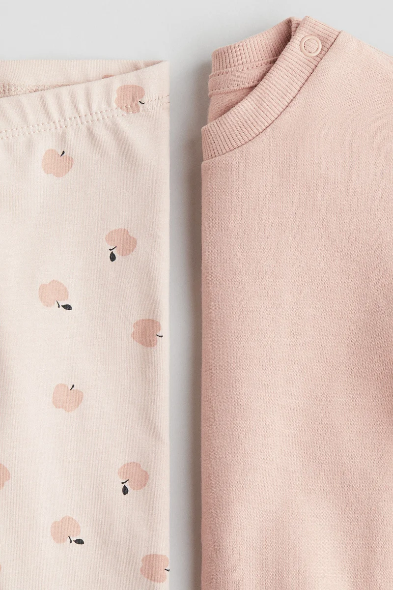 H&M 2-piece sweatshirt and leggings set