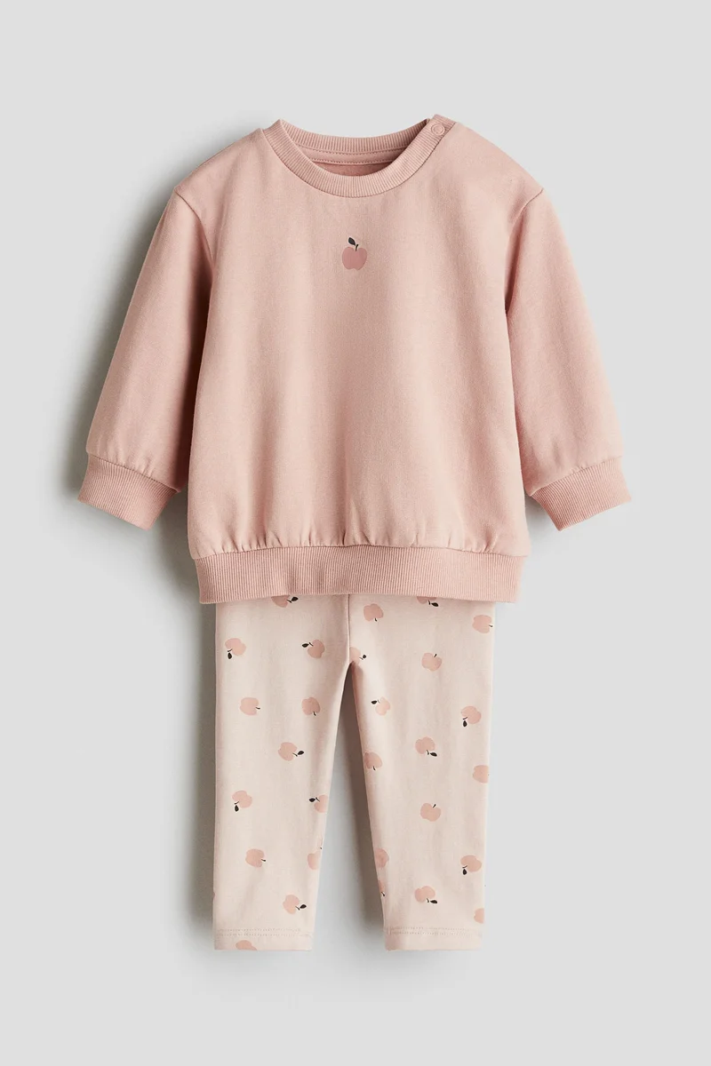 H&M 2-piece sweatshirt and leggings set