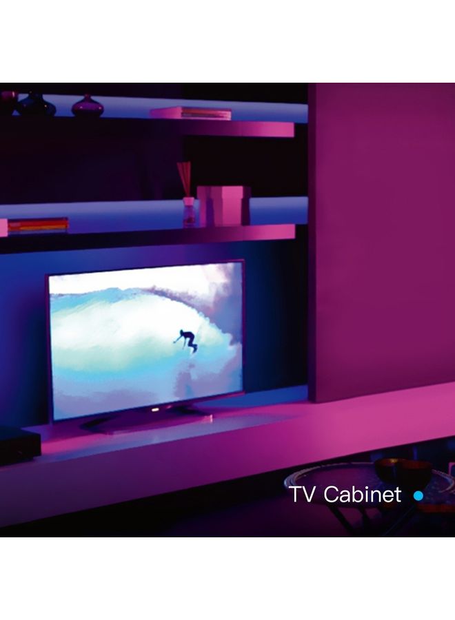 NIBEMINENT 60-LED WiFi Intelligent RGB Strip Light Multicolour 2meter - Image 2