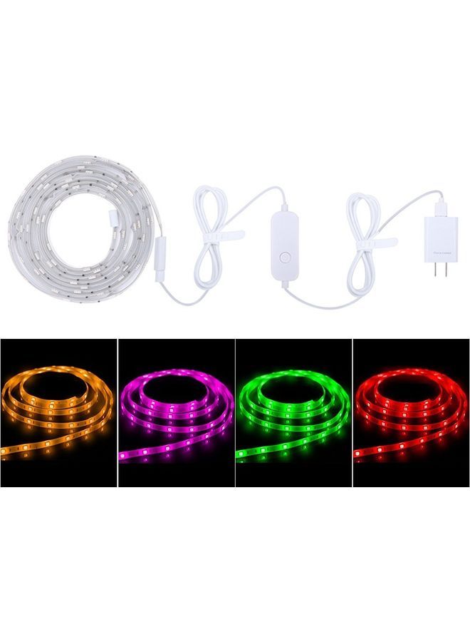 NIBEMINENT 60-LED WiFi Intelligent RGB Strip Light Multicolour 2meter - Image 1