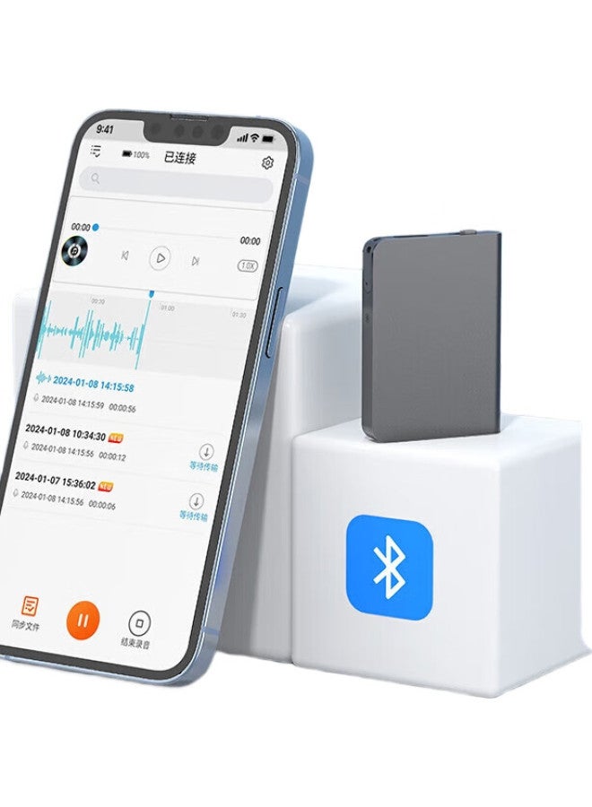 Comix Q61A Smart Ai Voice-To-Text Recorder 64Gb + Cloud Storage Portable Recording Device Real-Time Transcription Simultaneous Translation Business Meeting Interview Learning - Image 3