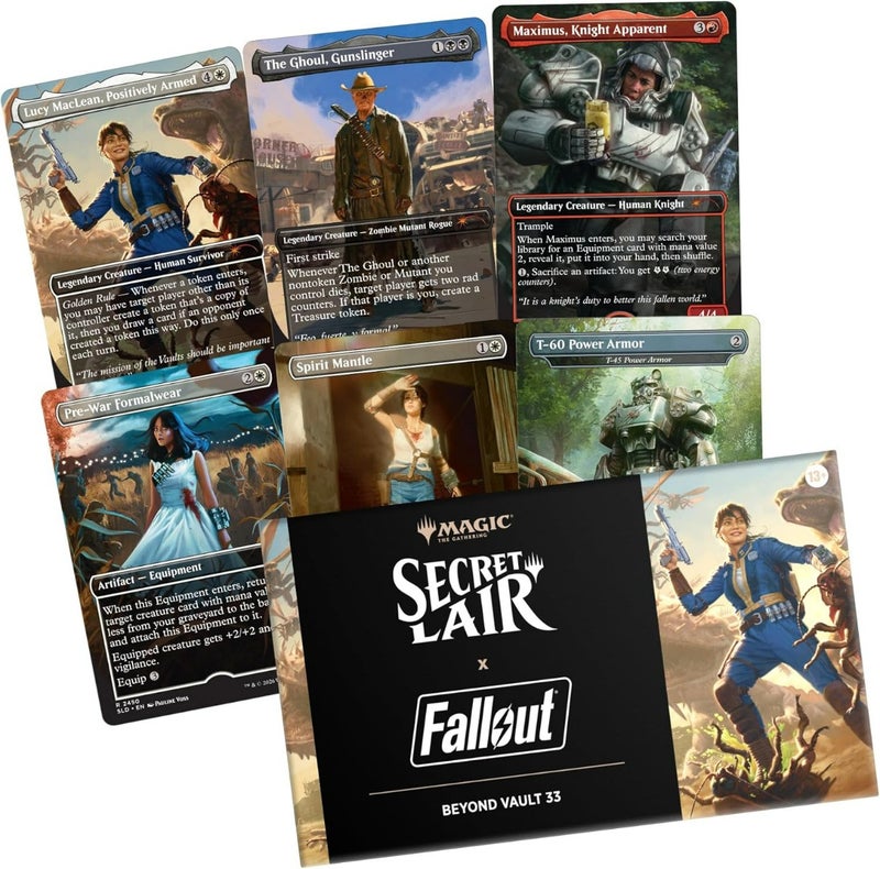 MTG: Secret Lair x Fallout: Beyond Vault 33 card set - Image 1
