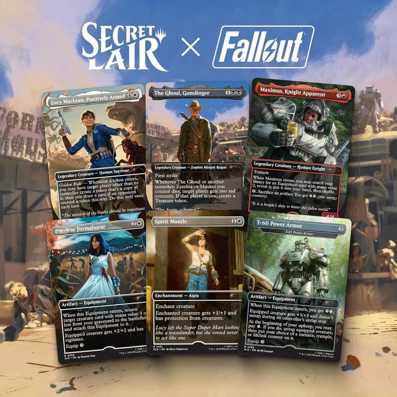 MTG: Secret Lair x Fallout: Beyond Vault 33 card set - Image 2
