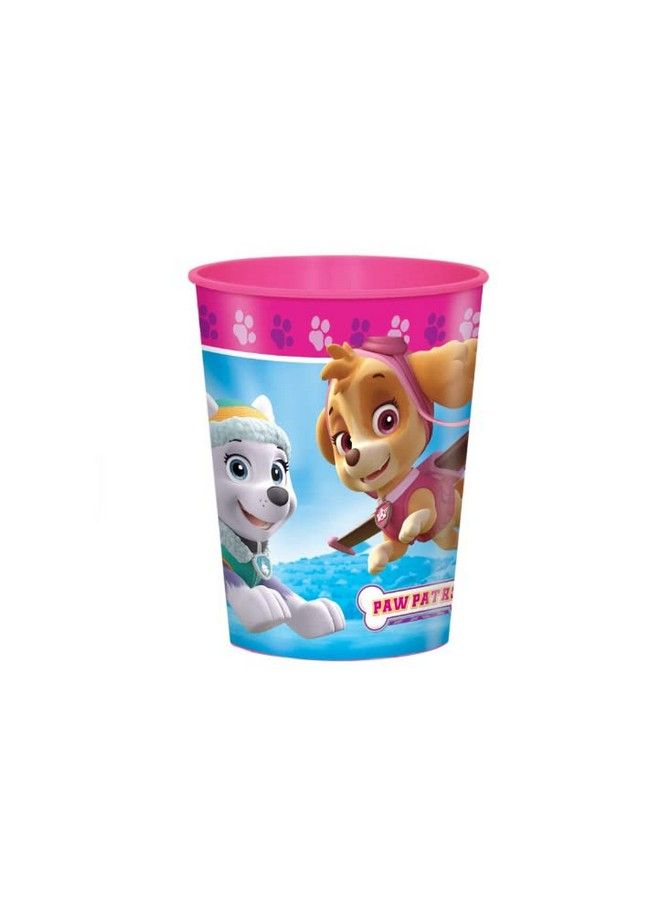 Unique كوب ستاد بلاستيكي 16 أونصة بنات باو باترول 1 قطعة - Image 2