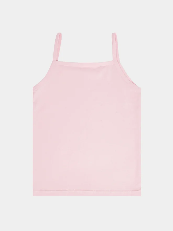 Styli Styli Girls Cotton Solid Vest