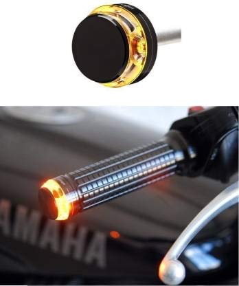 Petrox Side LED Indicator Light for Universal for Bike Universal for Bike (Orange, White) - Image 3