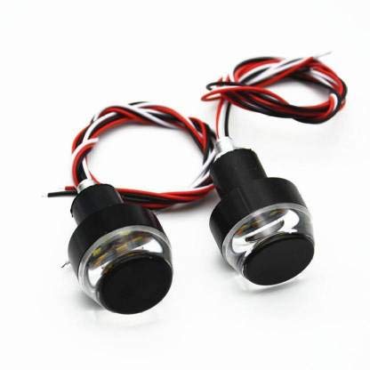 Petrox Side LED Indicator Light for Universal for Bike Universal for Bike (Orange, White) - Image 1