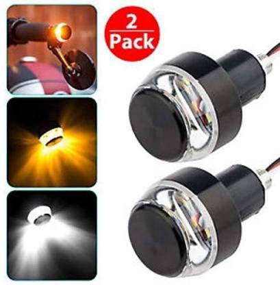 Petrox Side LED Indicator Light for Universal for Bike Universal for Bike (Orange, White) - Image 2