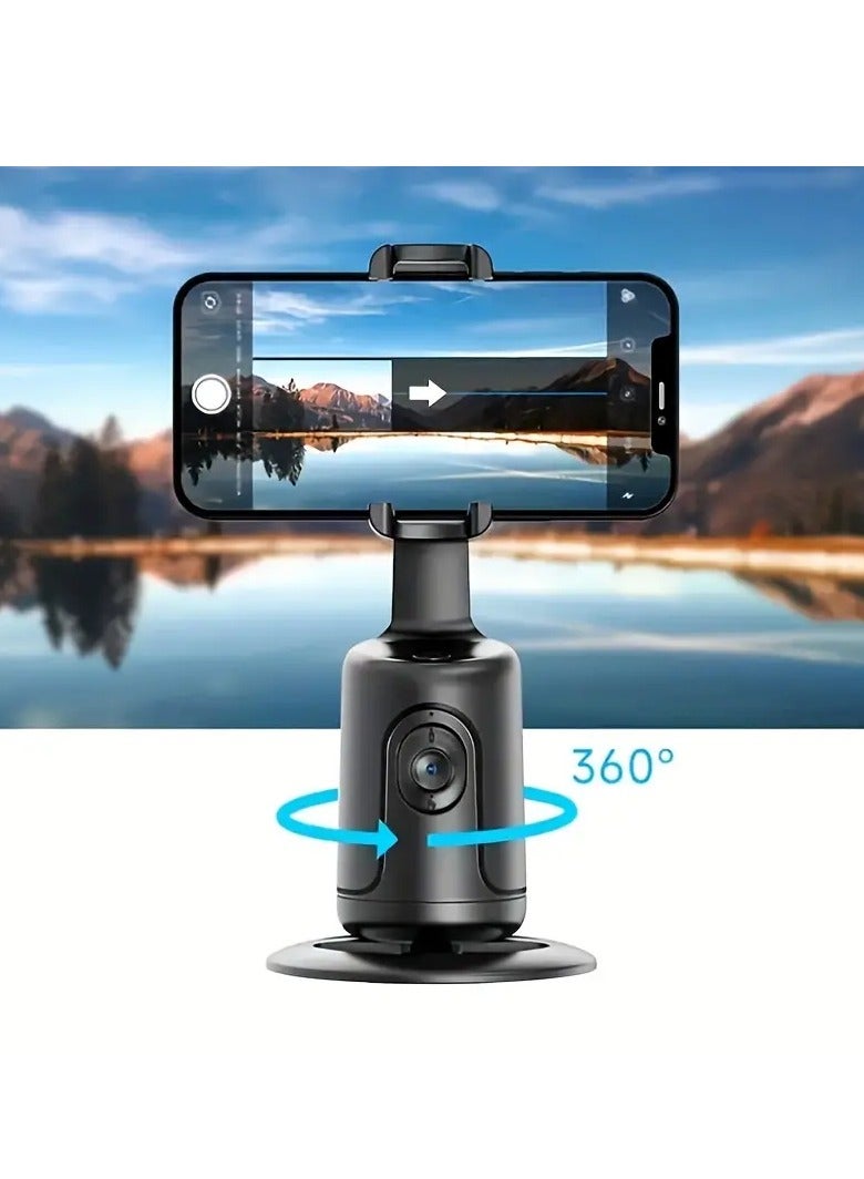 Smart 360° Rotation & Face Tracking Gimbal | Flexible Shooting Angles | No APP Required | Long Battery Life | Mini Body | Perfect for Vlogging, Live Streaming, and Travel - Image 4