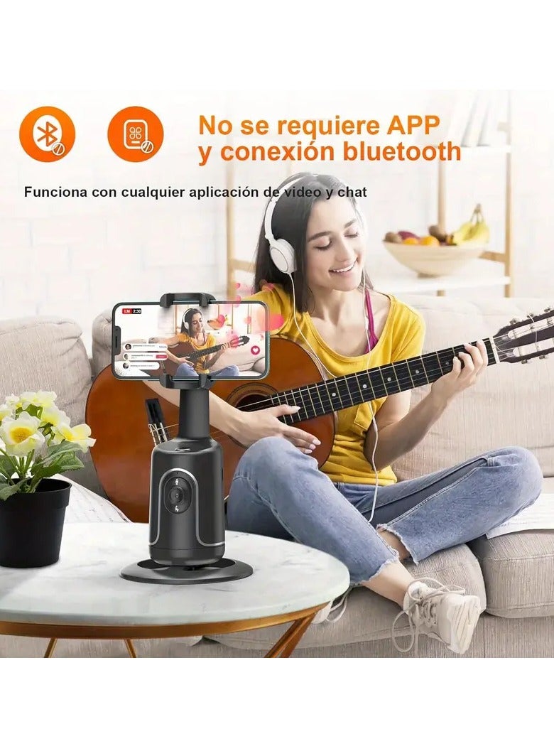 Smart 360° Rotation & Face Tracking Gimbal | Flexible Shooting Angles | No APP Required | Long Battery Life | Mini Body | Perfect for Vlogging, Live Streaming, and Travel - Image 5