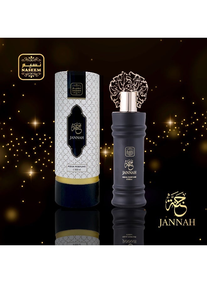 Naseem Jannah Aqua Parfume for Men & Women - 100ml - Image 2