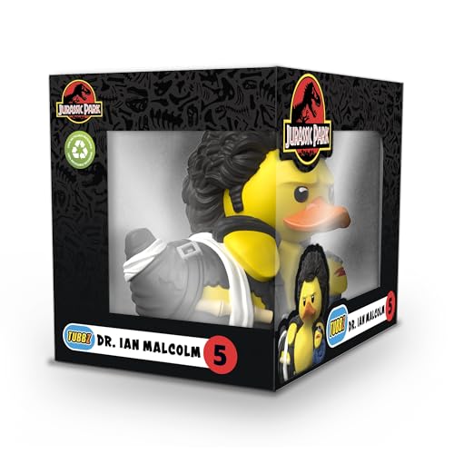 TUBBZ Boxed Edition: Jurassic World Rebirth - Dr Ian Malcolm Cosplaying Rubber Duck Vinyl Figure - Image 2