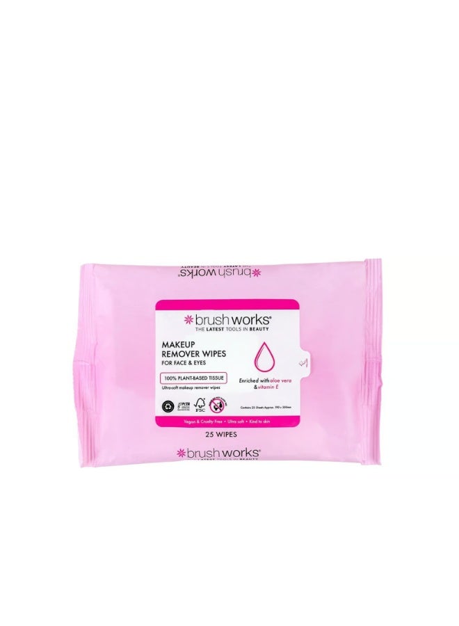 براش ووركس مناديل إزالة المكياج من بروش وركس - ٢٥ منديلًا - Image 1