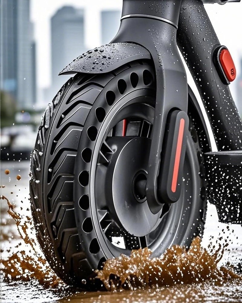 Monuary 1-Pack 50/75-6.1 Tyre for Electric Scooter, Solid Tubeless Tyres Also Compatible with Size 8.5 x 2.0 and 8 1/2 x 2, Puncture Resistant, Maintenance-Free - Image 3