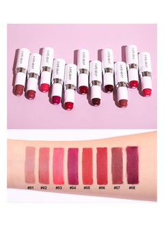 Handaiyan Lipstick Matte Liquid 2 In 1 Sandwich Double-layered Long Lasting Waterproof For Women Highly Pigmented Velvety Nude Super Stay Soft Hydrating & Lightweight Professional Moisturizing Makeup  - Image 4