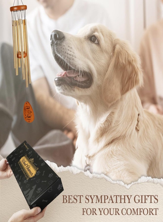SteadStyle Pet Memorial Wind Chime - Sympathy Gift for Loss of Dog, Loss of Pet, Pet Loss Bereavement Gifts in Memory of Dog Cat. - Image 2