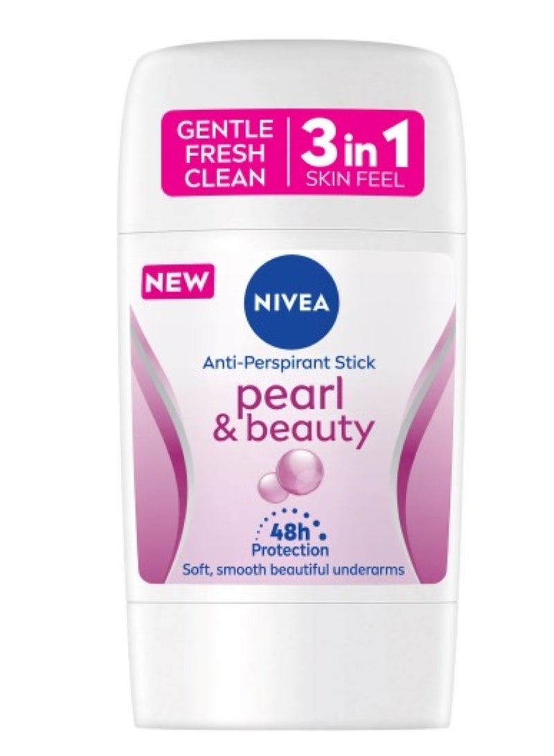 نيفيا ديودرنت ستيك بيرل آند بيوتي نسائي 50 مل
