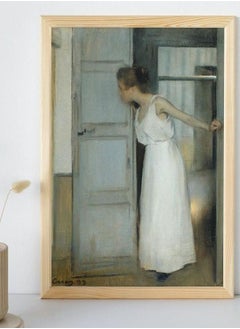(Assembly frame) Over My Dead Body Painting, Ramon Casas, Printable Wall Art Decor, Famous Portrait Print Poster, Classic Casas Fine Art, Instant Download