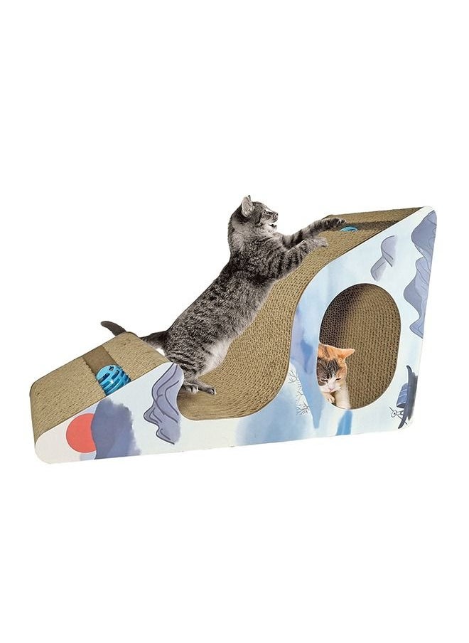 MAJIBAO - Cat Scratching Cardboard With Catnip Sloppy Design - Image 1