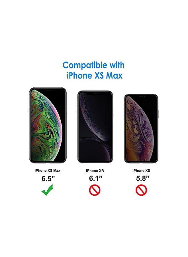 Jetech Silicone Case For Iphone Xs Max 6.5-Inch, Silky-Soft Touch Protective Case, Shockproof Cover With Microfiber Lining (Black) - Image 2