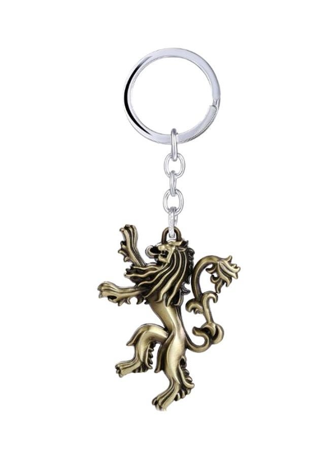نيبمينينت Game Of Thrones Inspired House Lannister Lion Rampant Keychain