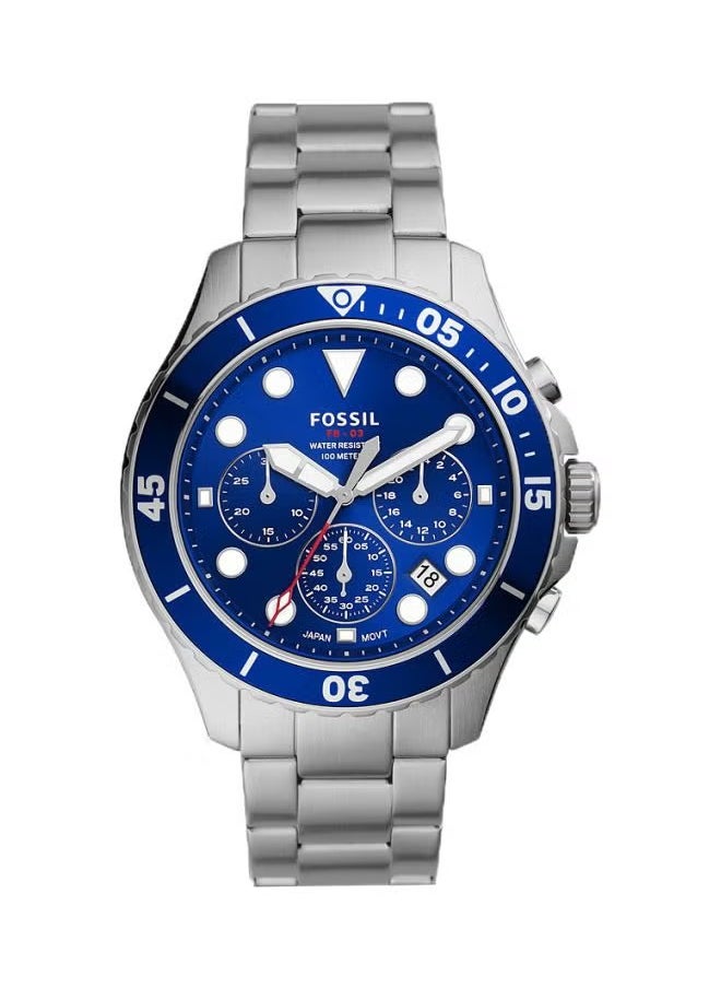 FOSSIL - Men's Stainless Steel Chronograph Watch FS5795 - Image 1