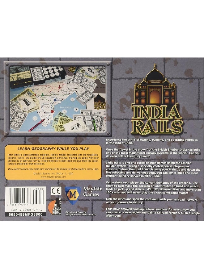 Mayfair Games India Rails  - Image 2