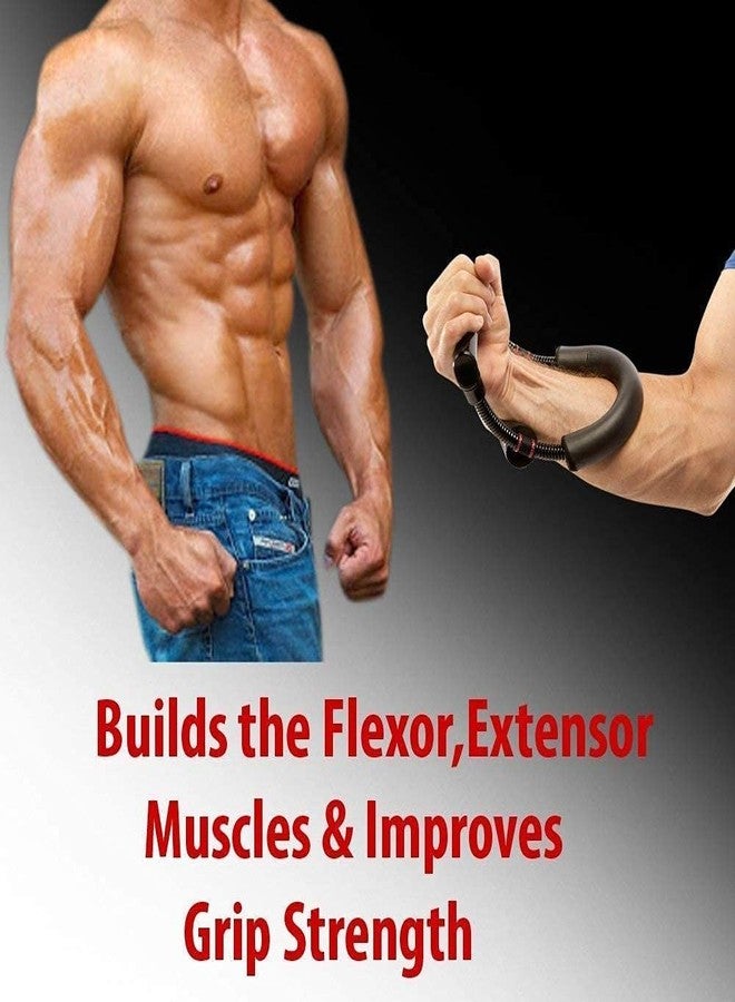 ZEVORA AVMART Forearms Exerciser | Adjustable Biceps and Arm Exerciser | Wrist, Tricep, Biceps Workout at Home Gym/Home Workout | Full - Arm Enhanced Exerciser (Usage - Home/Gym) - Image 2