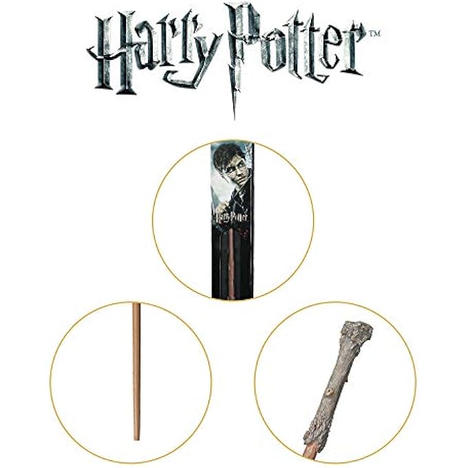 - HARRY POTTER WAND IN A STANDARD WINDOWED BOX - 14IN (35.5CM) WIZARDING WORLD WAND - HARRY POTTER FILM SET MOVIE PROPS WANDS - Image 4