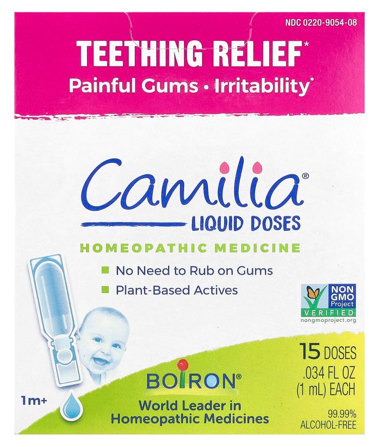 كاميلية® جرعات سائلة لتخفيف آلام التسنين 1 شهر + 15 جرعة .034 أونصة سائلة (1 مل) لكل منها