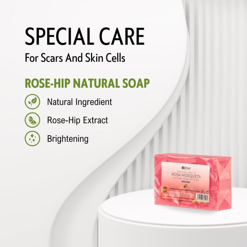 Well-engineered versatile build Rosehip Facial Cleanser - Hand Soap - Rosehip for Scars, Facial Cleansing - Face Scrub - Body Scrub Upgraded general grade quality - Image 3