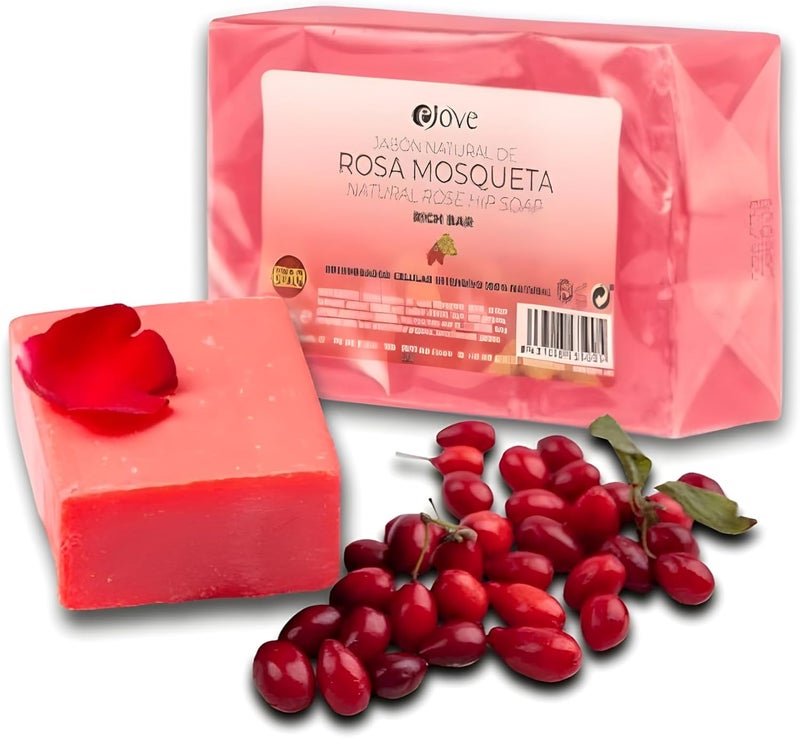 Well-engineered versatile build Rosehip Facial Cleanser - Hand Soap - Rosehip for Scars, Facial Cleansing - Face Scrub - Body Scrub Upgraded general grade quality - Image 1