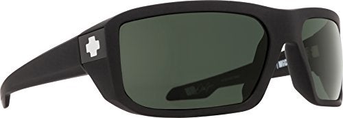 Spy Optic McCoy Sunglasses, Soft Matte Black/Happy Gray/Green Polar, 63 mm - Image 1