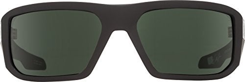 Spy Optic McCoy Sunglasses, Soft Matte Black/Happy Gray/Green Polar, 63 mm - Image 2