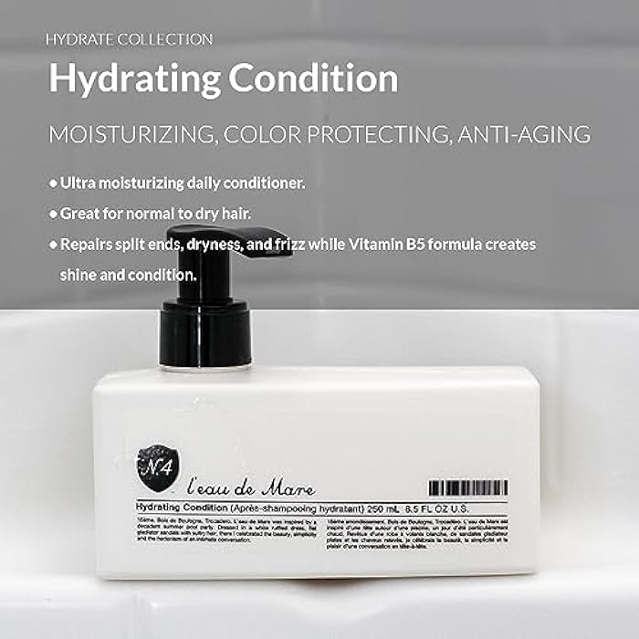 Number 4 Hydrating Hair Conditioner, Moisturizing Deep Conditioner for Dry, Damaged Hair, 8.5 oz - Image 3